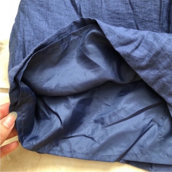 Ann Taylor Chambray Pencil Dress - Picture 5 of 8